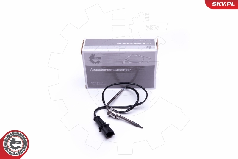 Sensor, exhaust gas temperature